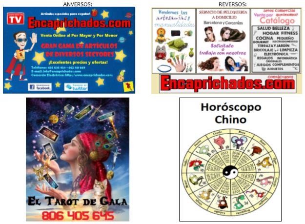 tarjetas de visita para repartir publicidad